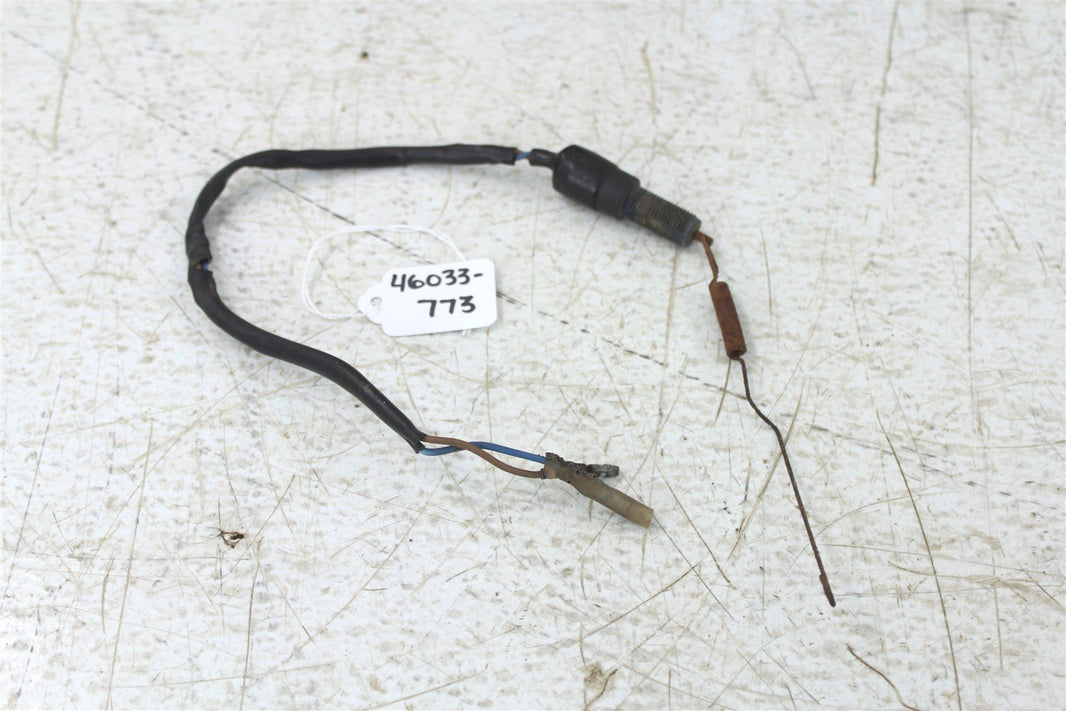1986 Suzuki SP 200 Rear Brake Light Switch Taillight Sensor