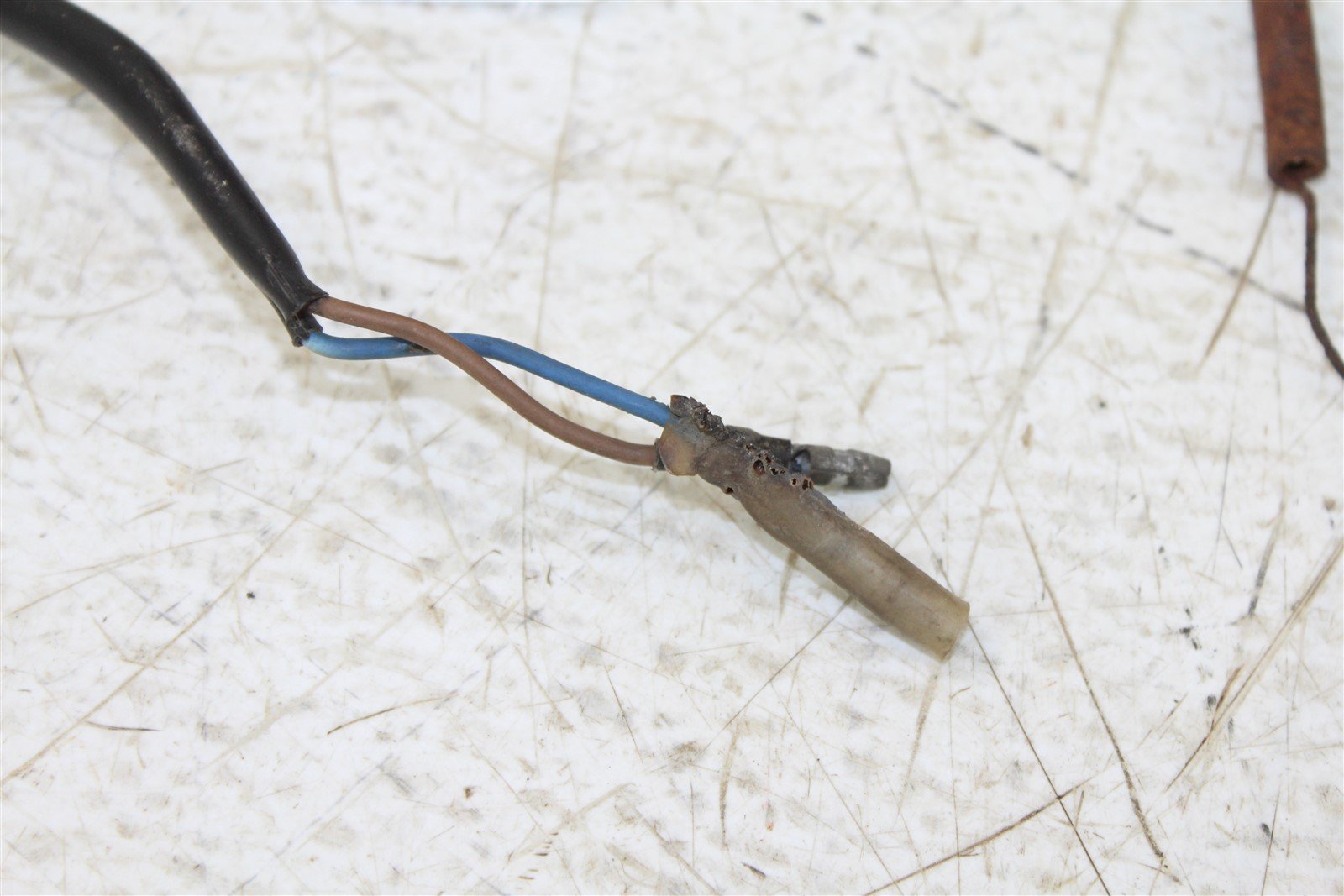 1986 Suzuki SP 200 Rear Brake Light Switch Taillight Sensor