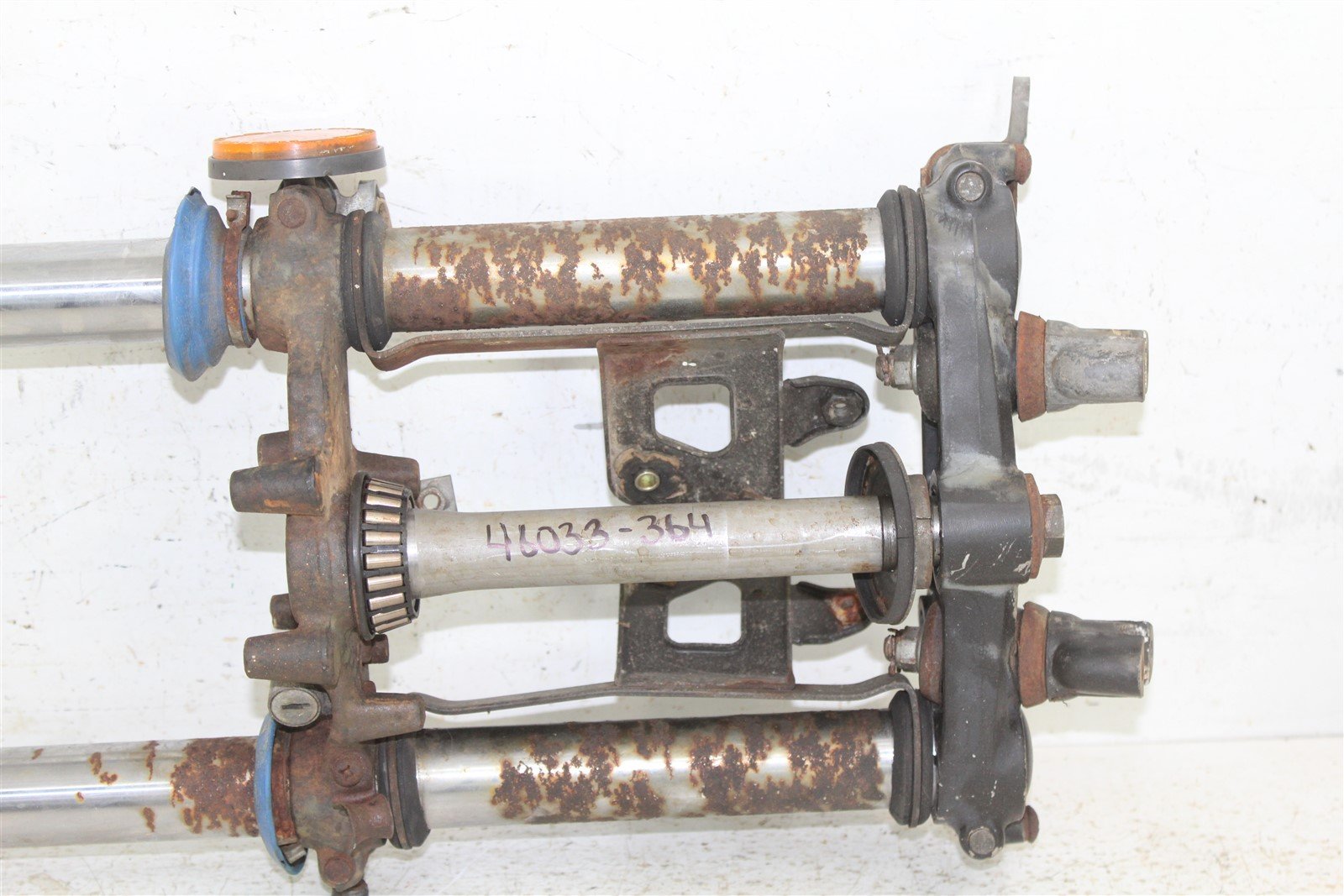 1986 Suzuki SP 200 Fork Tubes Front Suspension Triple Clamps