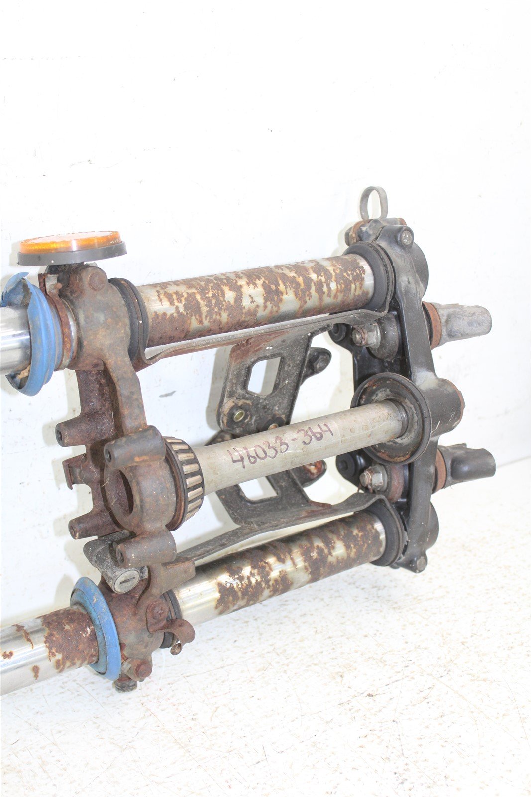 1986 Suzuki SP 200 Fork Tubes Front Suspension Triple Clamps