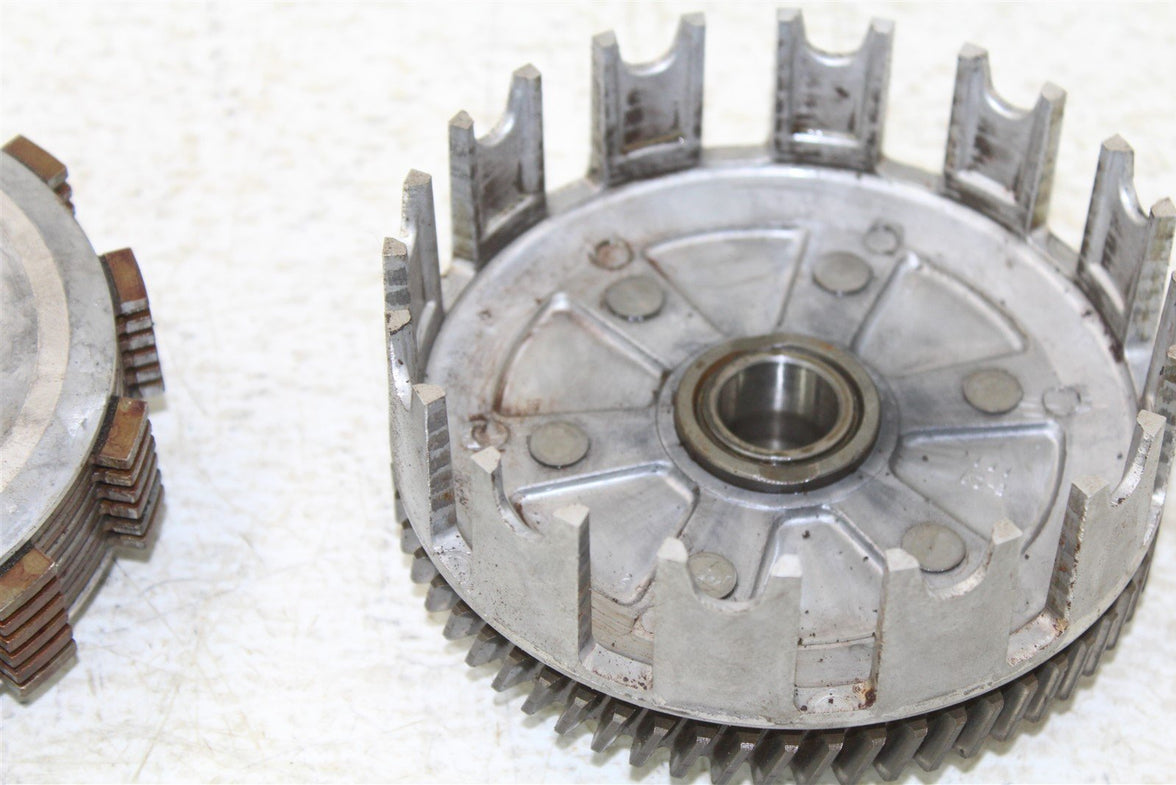 1986 Suzuki SP 200 Clutch Basket Inner Hub Pressure Plate