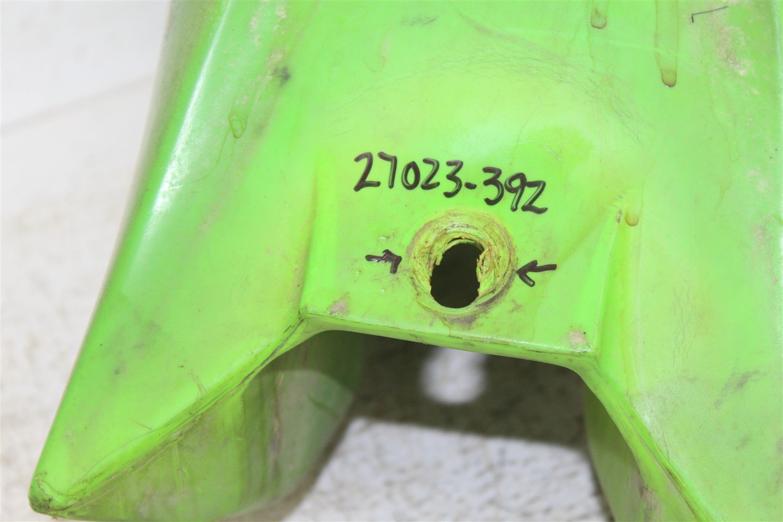 1984 Kawasaki KX 125 Gas Fuel Tank