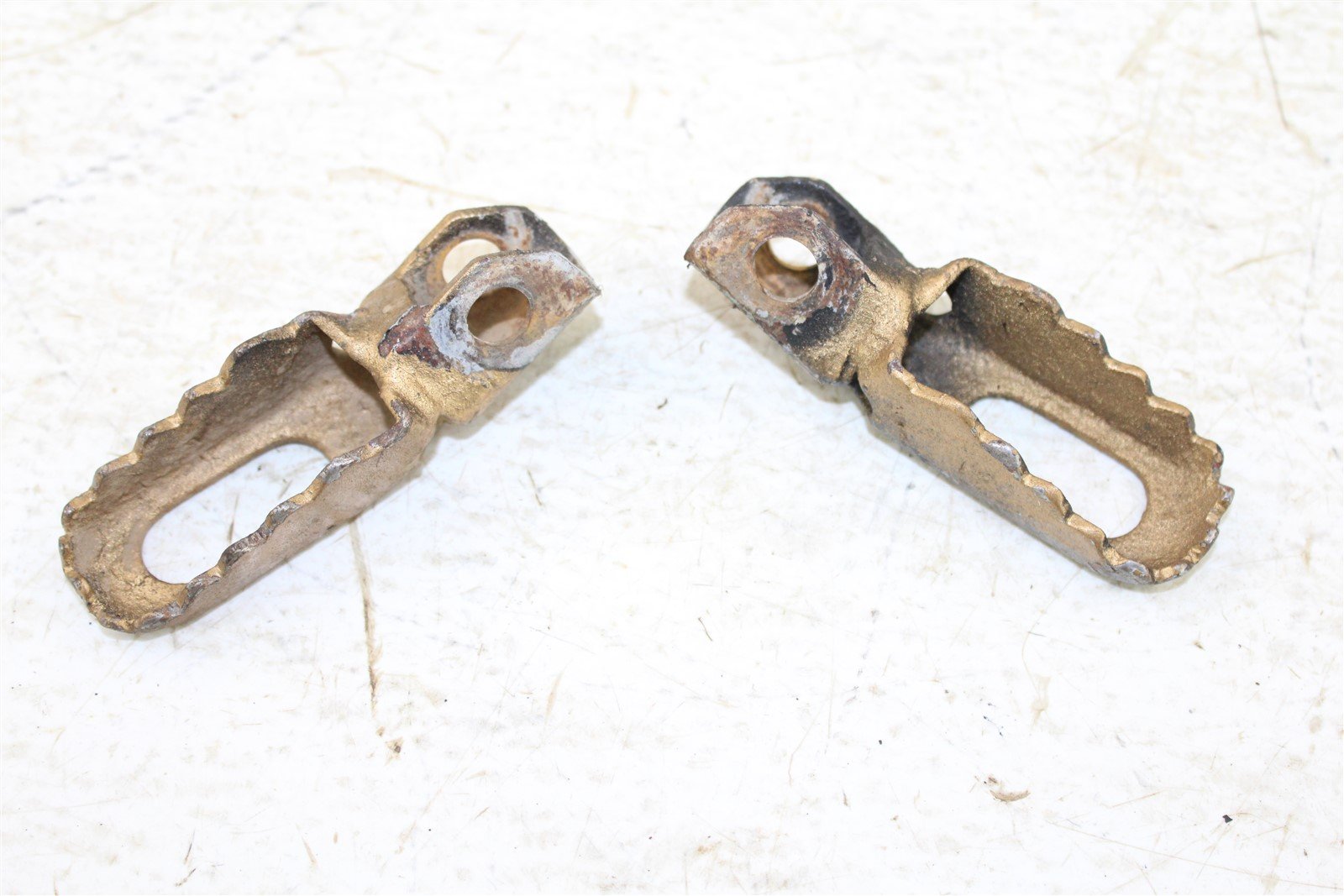 1984 Kawasaki KX 125 Foot Pegs Set Rests