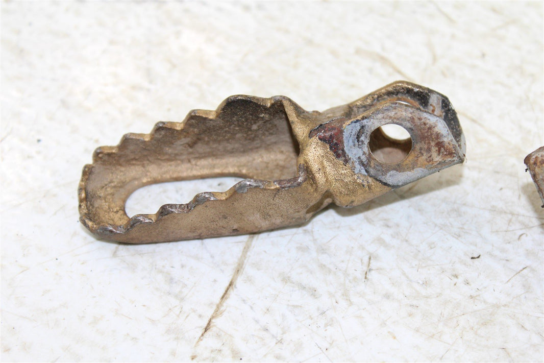 1984 Kawasaki KX 125 Foot Pegs Set Rests