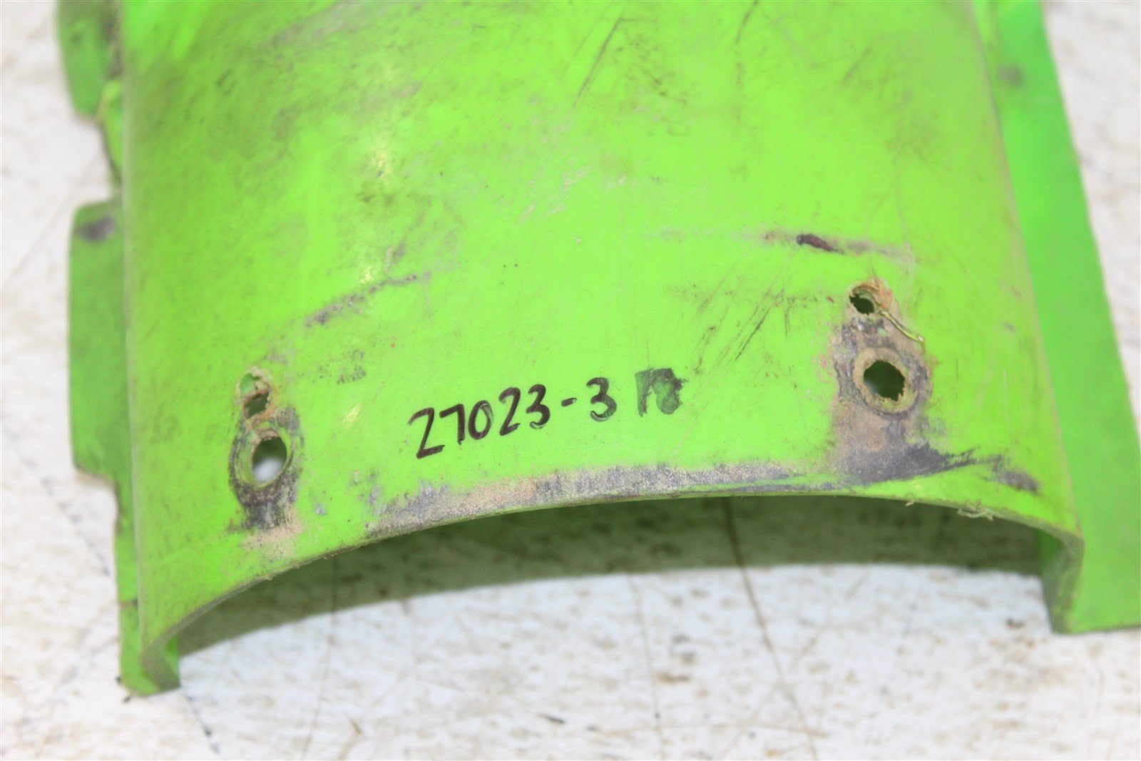 1986 Kawasaki KX 125 Rear Fender Plastic