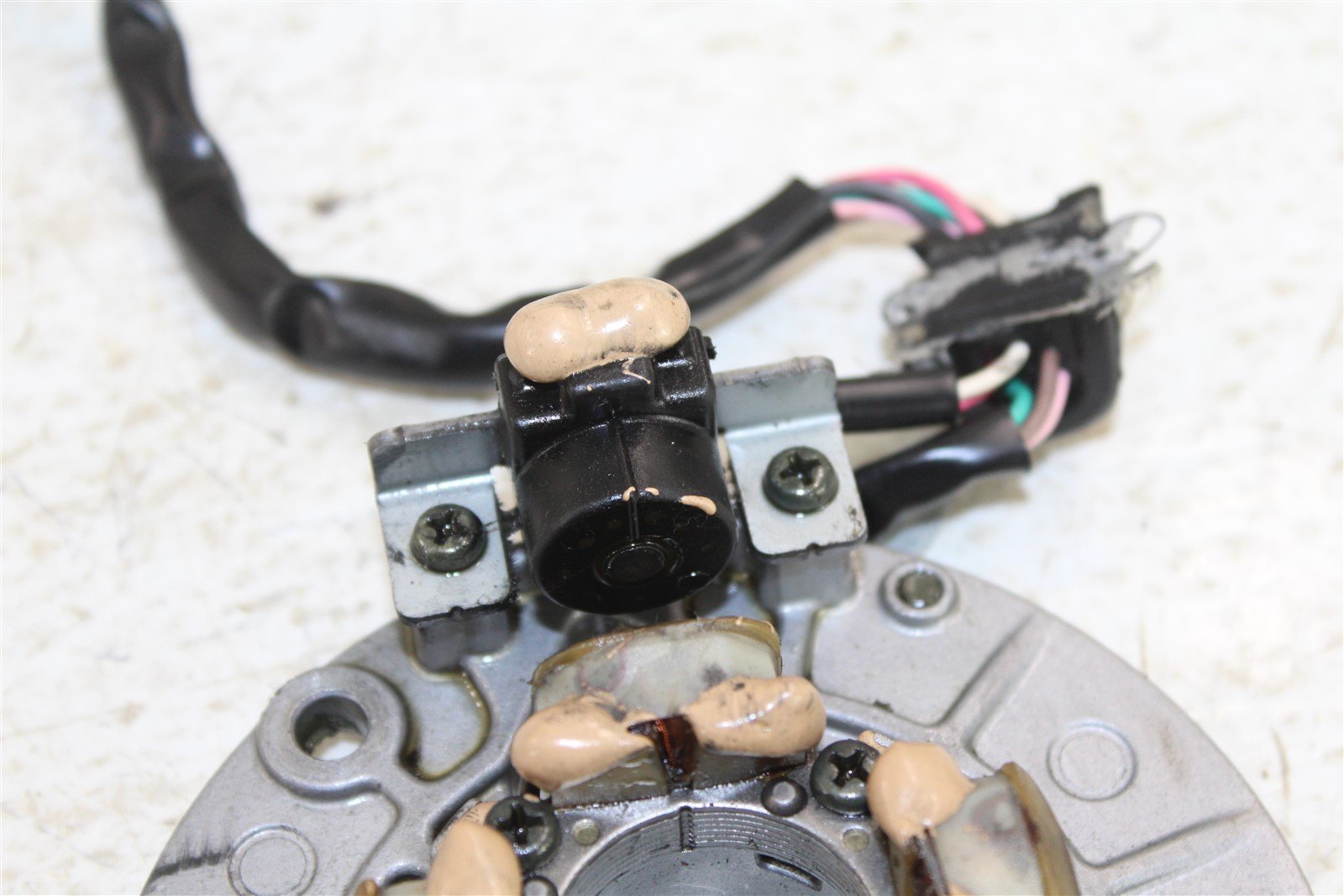 1999 Yamaha YZ 400F Stator Plate Magneto Coil