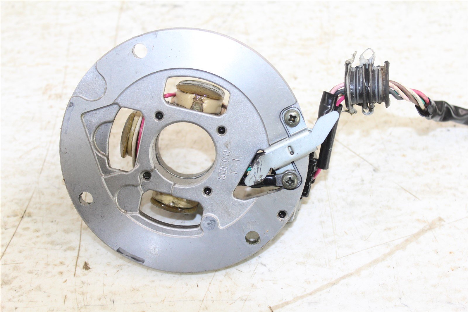 1999 Yamaha YZ 400F Stator Plate Magneto Coil