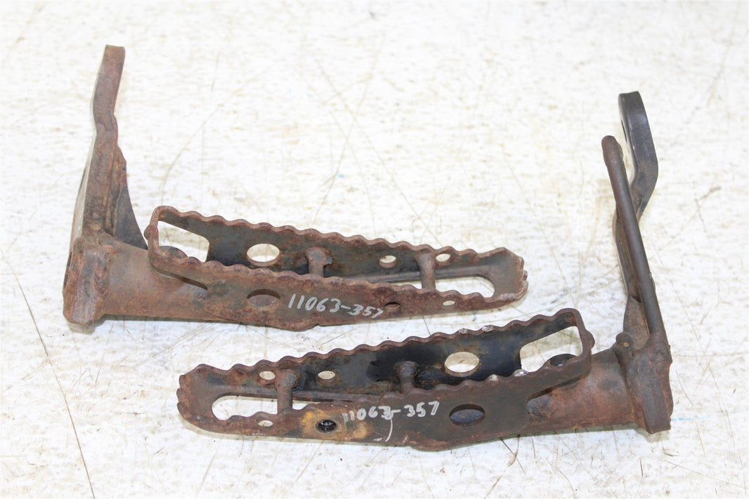 2005 Honda TRX 300EX Foot Pegs Rests Set Left Right