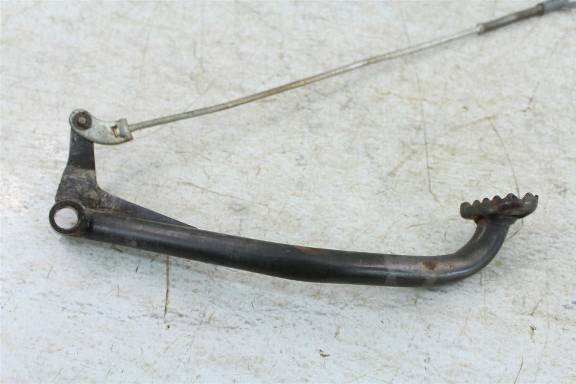 1990 Yamaha Champ 100 Rear Brake Pedal w/ Push Rod