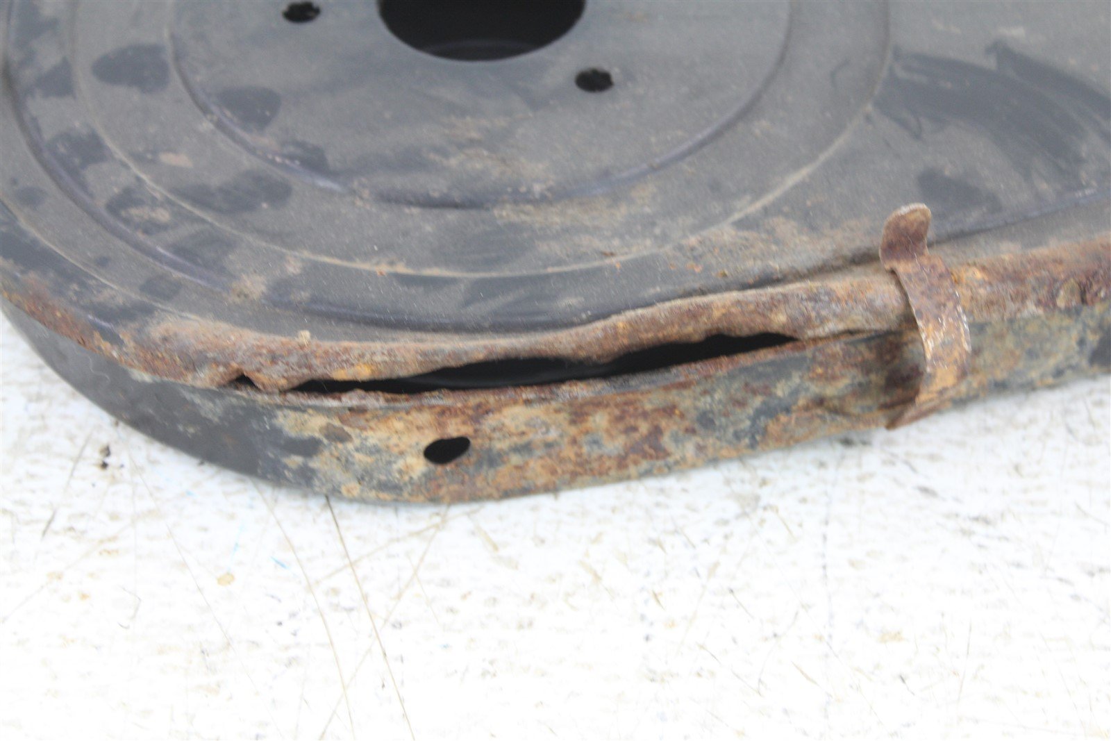 1984 Suzuki Quadrunner LT 125 Swing Arm Chain Guide Guard