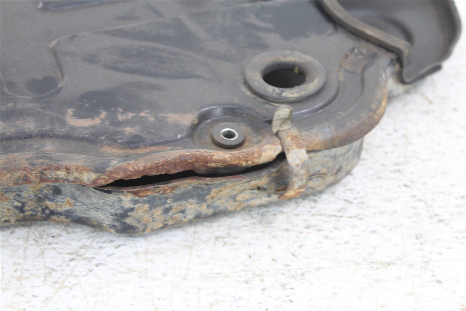 1984 Suzuki Quadrunner LT 125 Swing Arm Chain Guide Guard