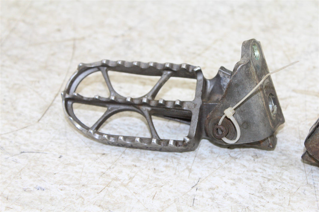 2012 Honda CRF 450R Foot Pegs Set Hardware Springs Rests