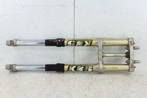 2012 Honda CRF 450R KB5 Fork Tubes Front Suspension Triple Clamps