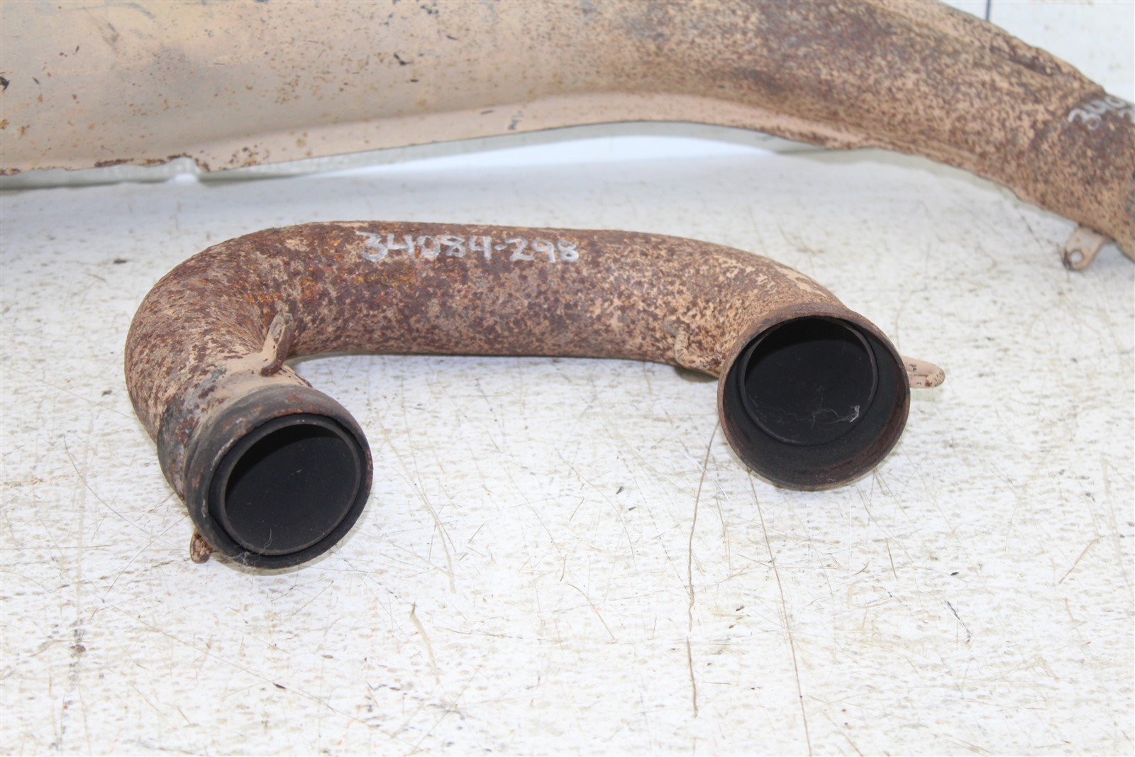 1998 Polaris Trailblazer 250 Exhaust Header Silencer Muffler