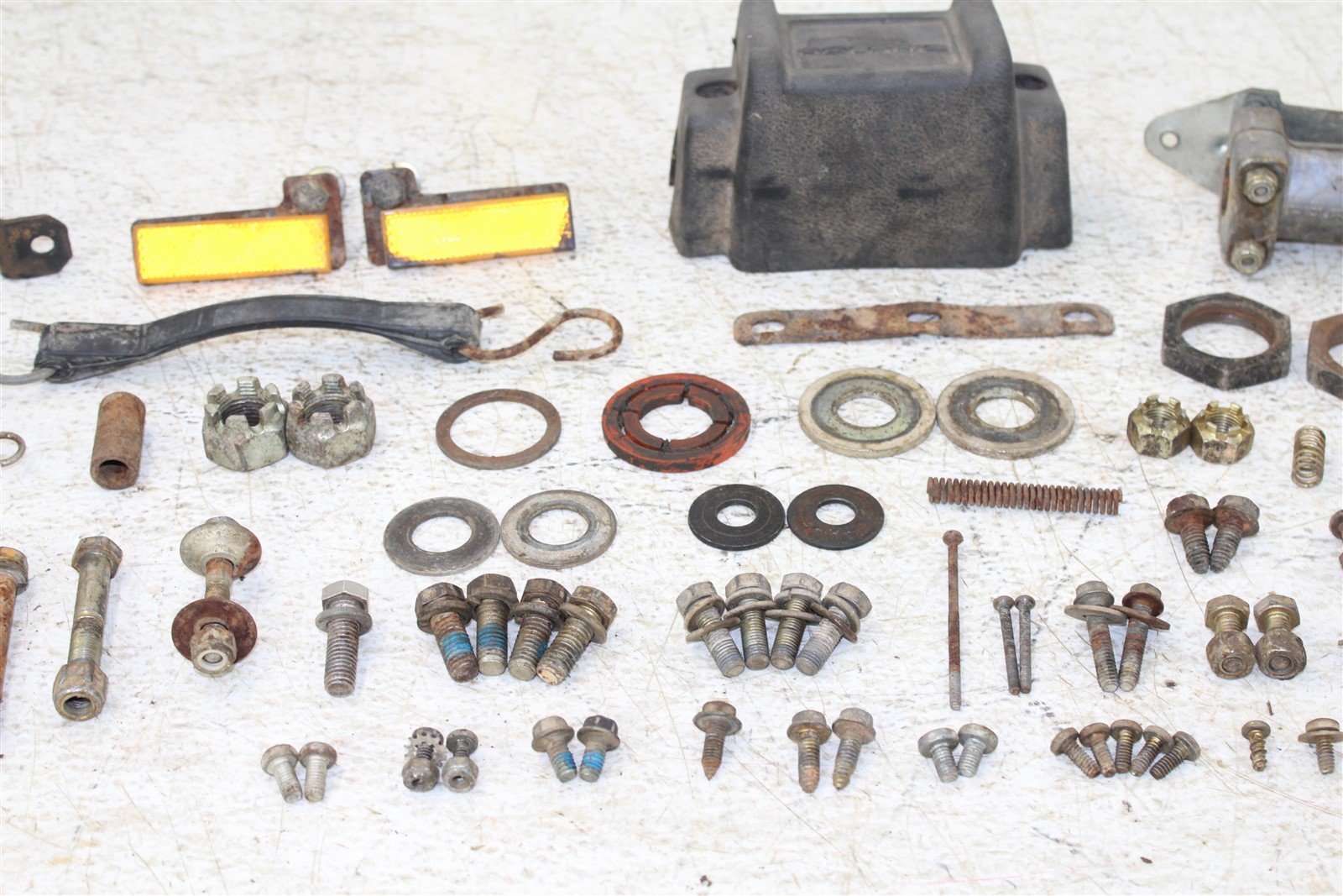 1998 Polaris Trailblazer 250 Chassis Bolt Kit Hardware Lug Nuts Battery Strap