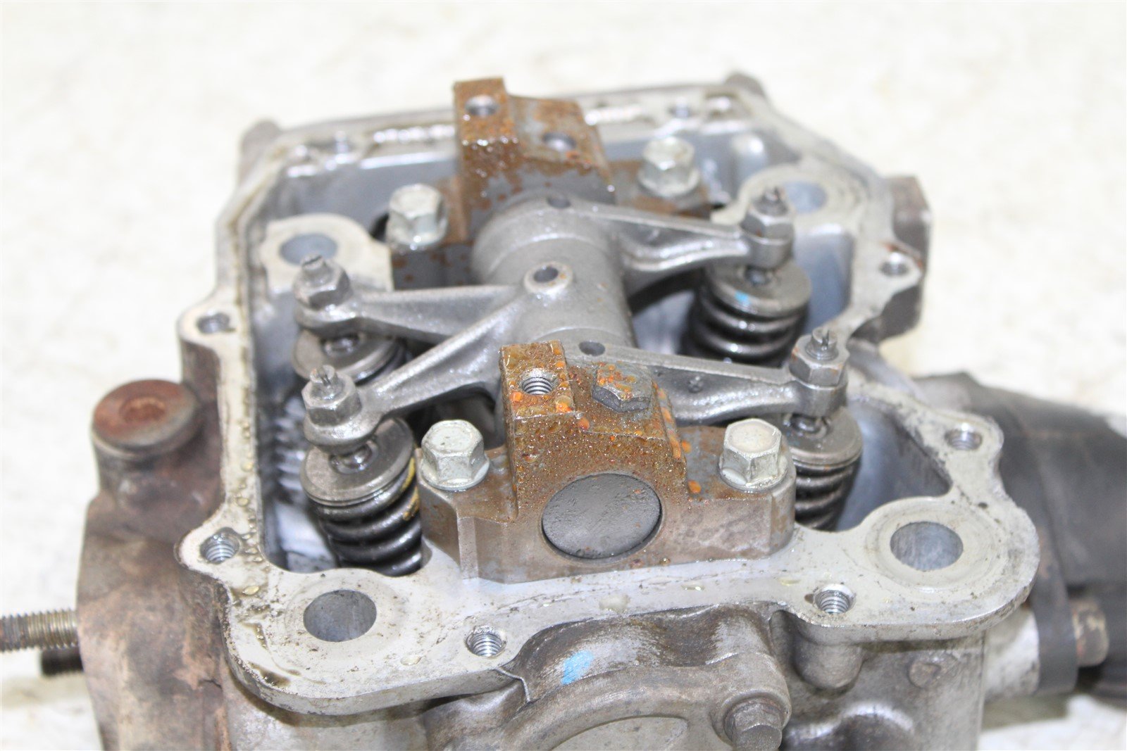 2005 Polaris Scrambler 500 Cylinder Head Valve Cover Intake Manifold