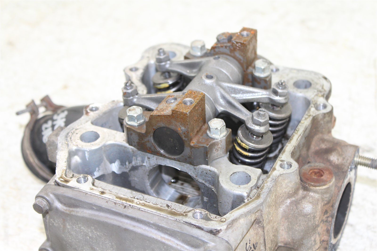 2005 Polaris Scrambler 500 Cylinder Head Valve Cover Intake Manifold