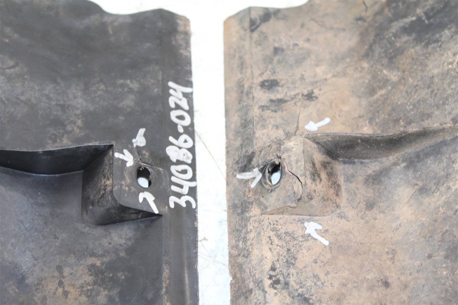 2003 Polaris Sportsman 600 4x4 Front Control A Arm Guards Left Right
