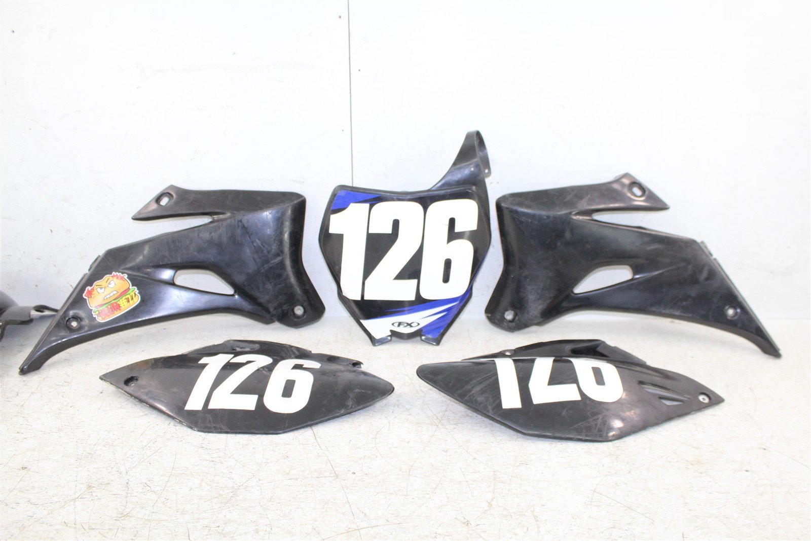 2009 Yamaha YZ 250F Fenders Rear Front Number Plates Gas Tank Shrouds Fork Guards