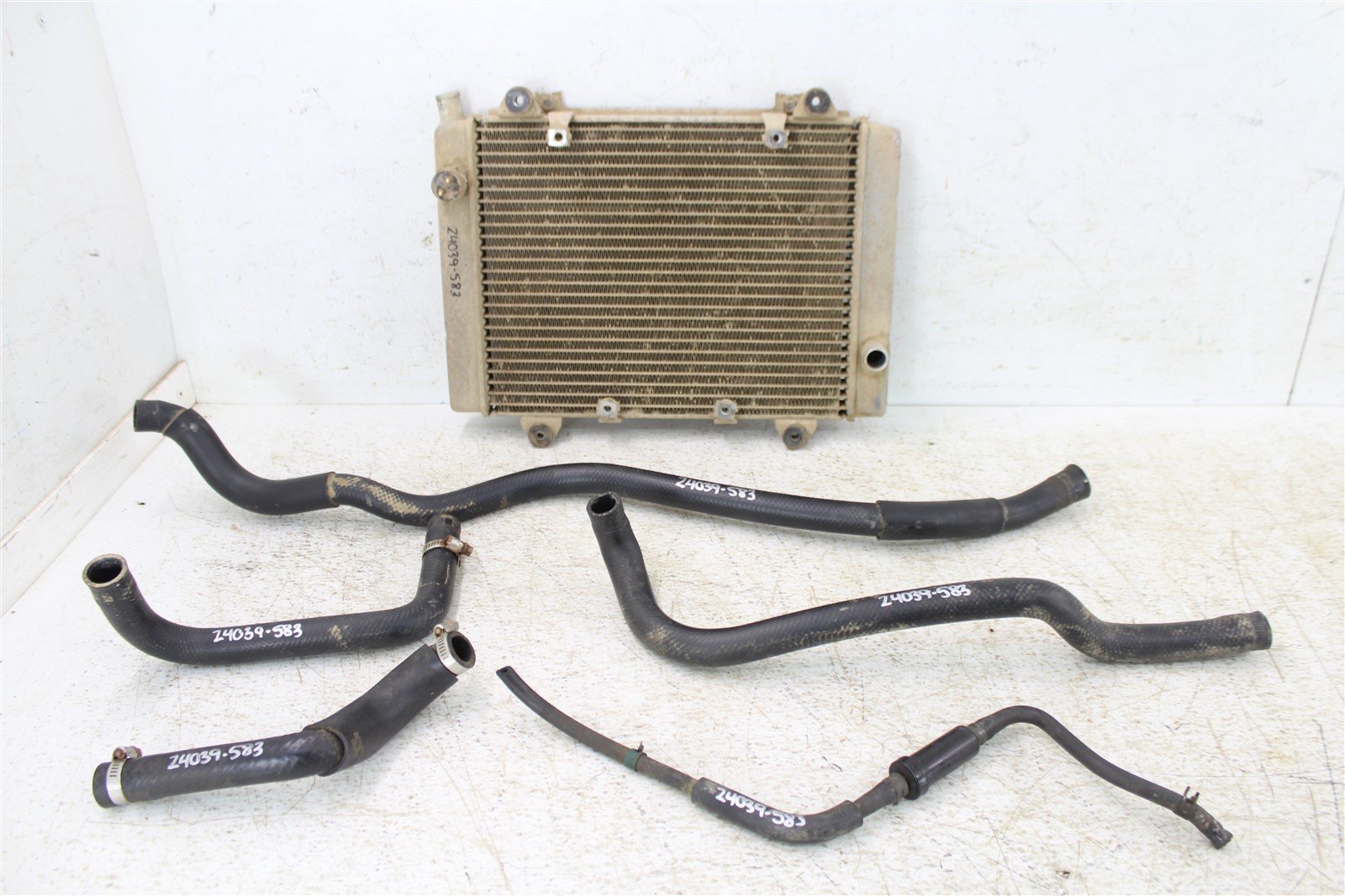 2005 Kawasaki Brute Force 650 4x4 Radiator w/ Coolant Hoses