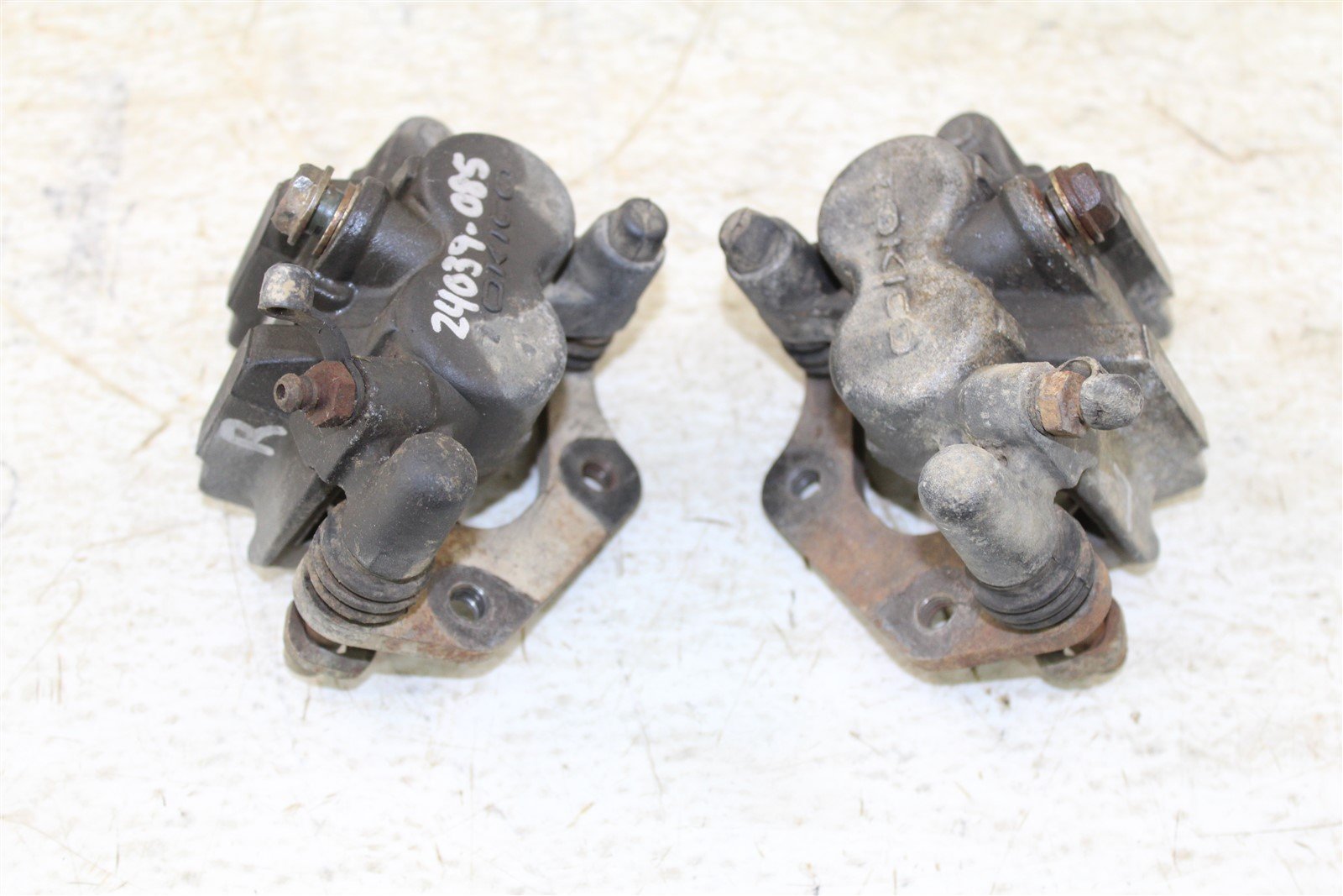 2005 Kawasaki Brute Force 650 4x4 Front Brake Calipers Left Right