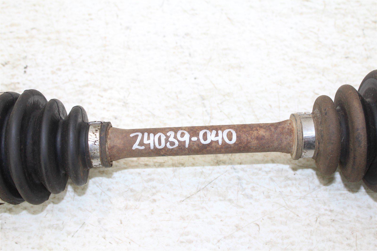 2005 Kawasaki Brute Force 650 4x4 Left Front CV Axle Boot Straight