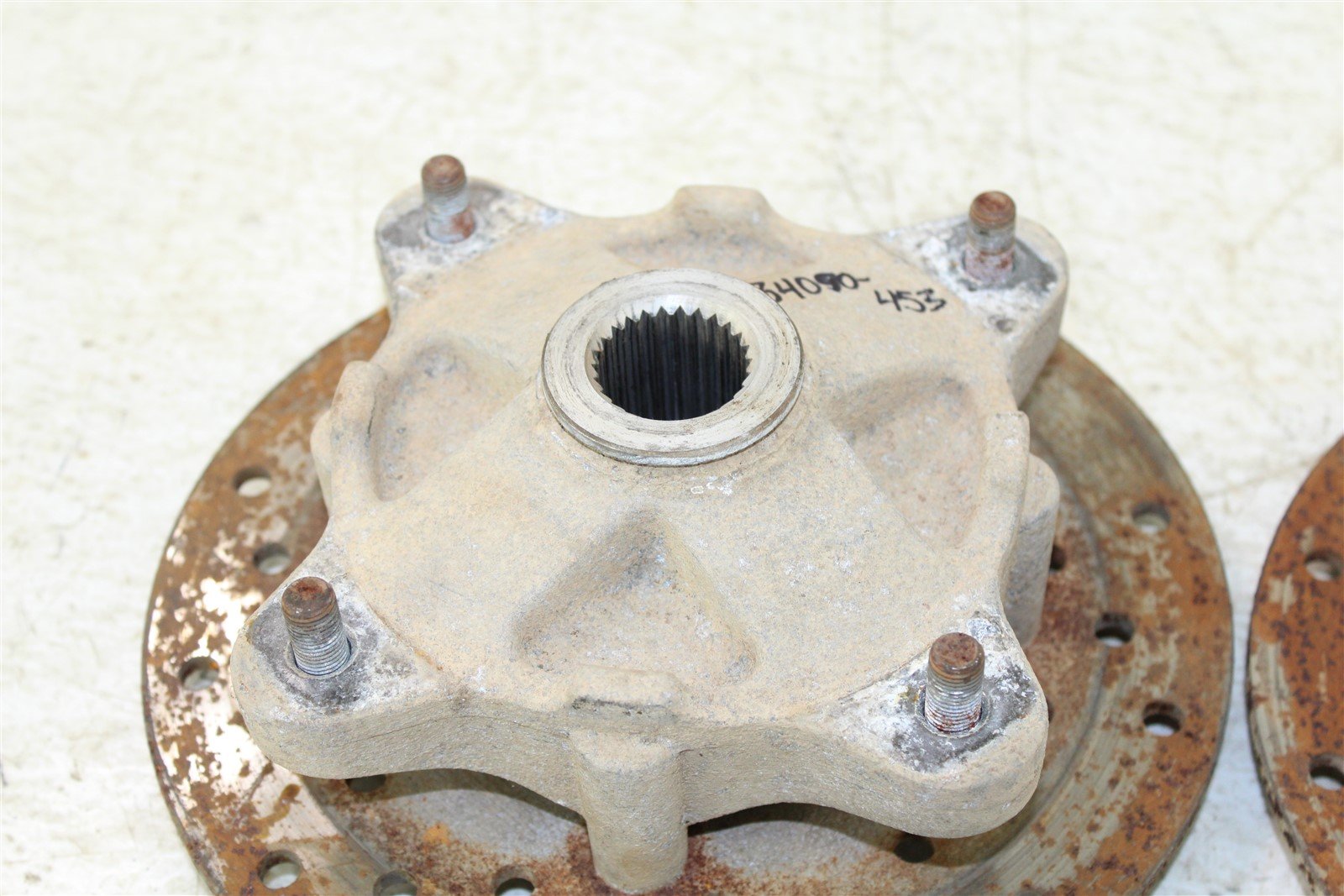 2009 Polaris Sportsman 500 X2 Rear Hubs Wheel Mounts Brake Rotors