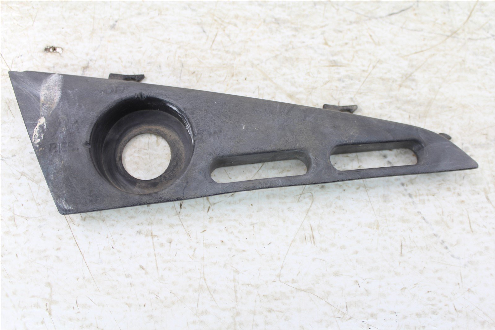 2005 Can Am Bombardier Outlander 400 MAX Left Side Plastic Petcock Switch Cover
