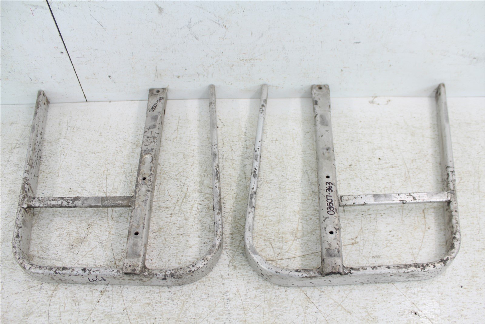 2005 Can Am Bombardier Outlander 400 MAX Footwell Mounts Frames Brackets Braces