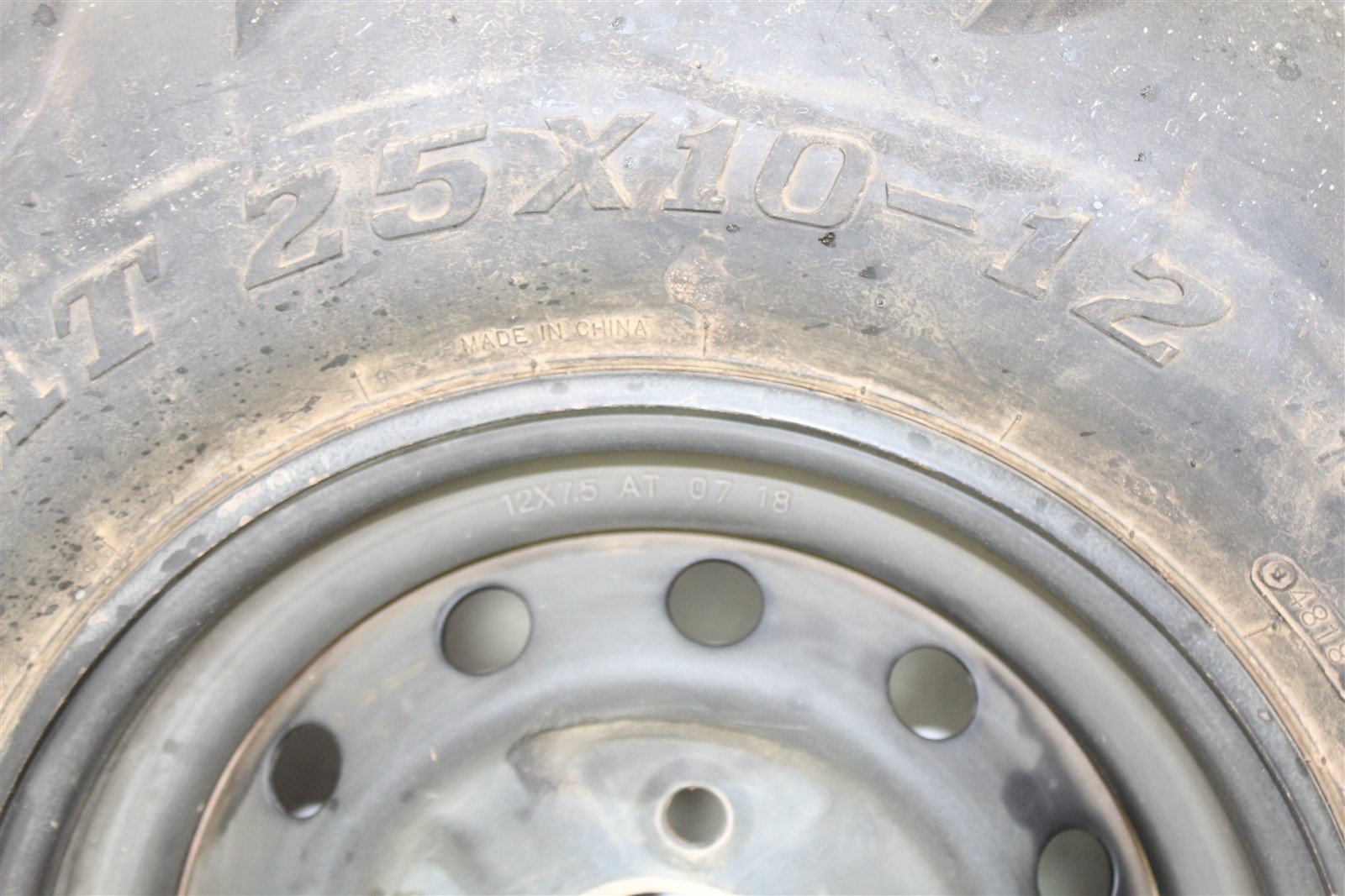 2019 CF Moto CForce 400S 4x4 Rear Wheel Set Rims