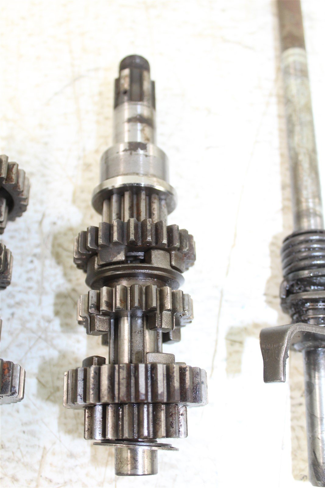 1984 Honda ATC 200S Transmission Gears Shift Drum Forks Shaft Oil Pump Chain