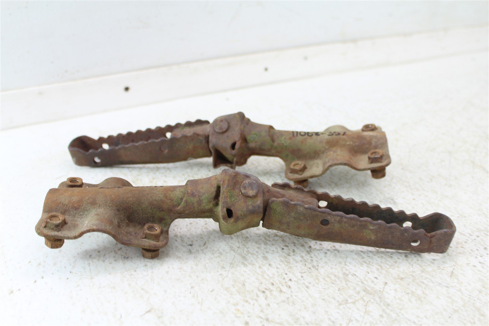1984 Honda ATC 200S Foot Pegs Rests Set Left Right