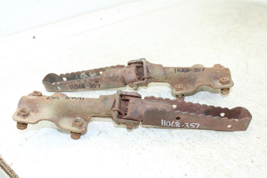 1984 Honda ATC 200S Foot Pegs Rests Set Left Right