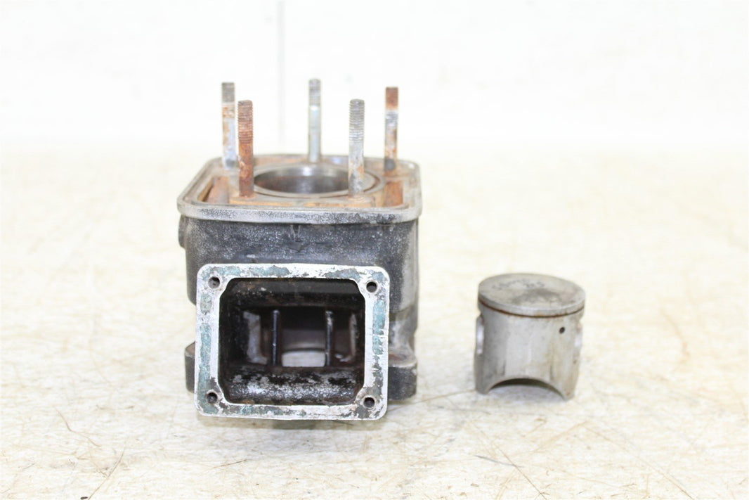 1981 Yamaha YZ 125 Engine Cylinder Jug w/ Piston
