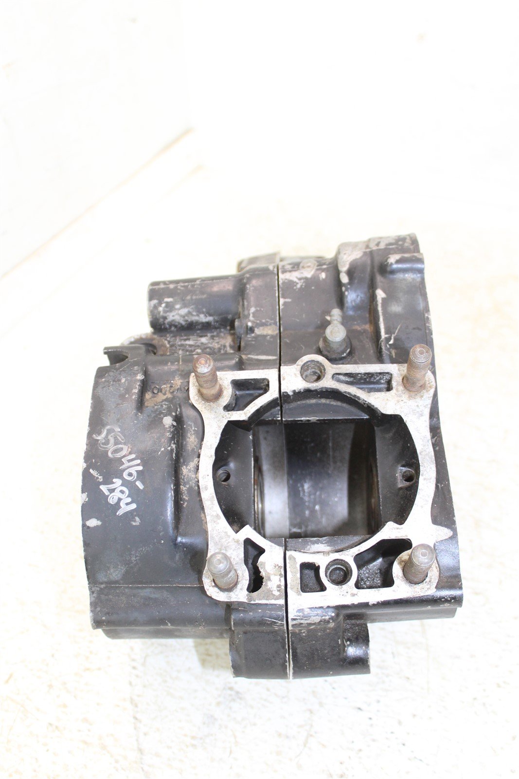 1981 Yamaha YZ 125 Engine Cases Crankcase Motor Left Right