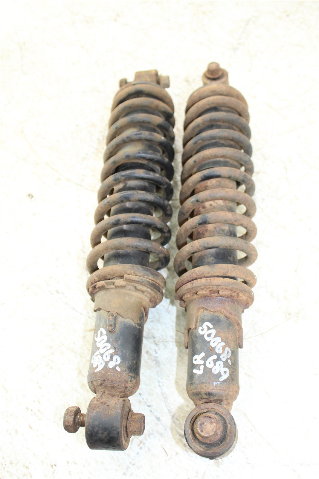 2002 Yamaha Grizzly 660 4x4 Rear Shocks Set Spring Absorber