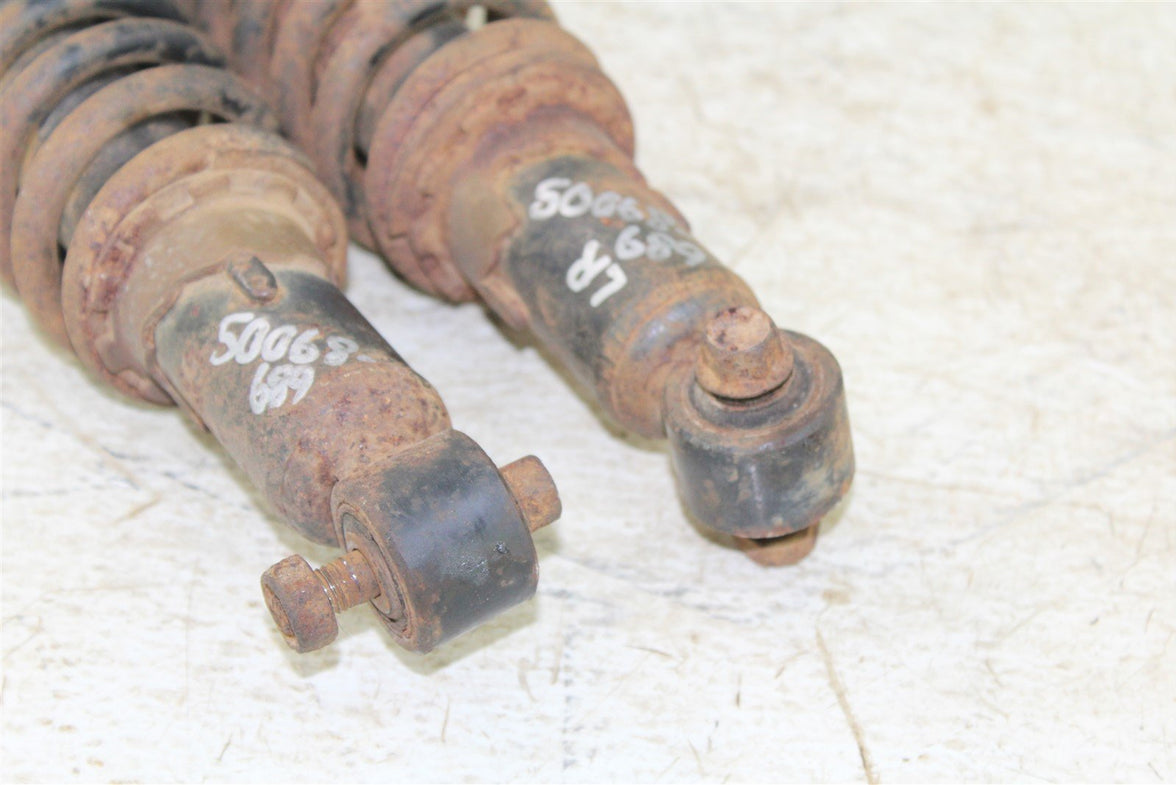 2002 Yamaha Grizzly 660 4x4 Rear Shocks Set Spring Absorber