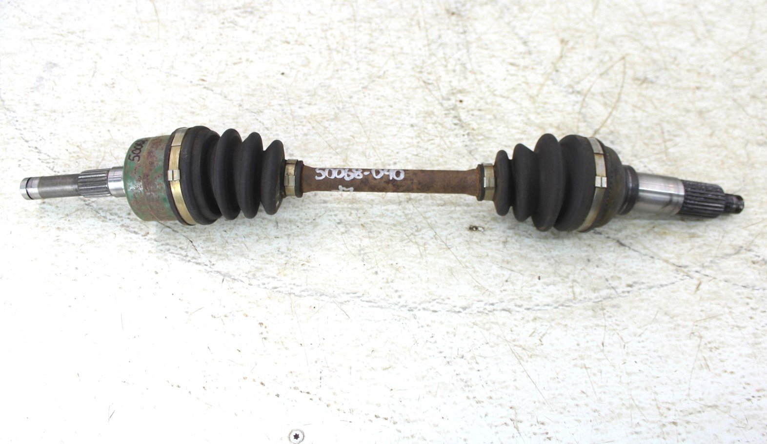 2002 Yamaha Grizzly 660 4x4 Left Front CV Axle Boot Straight
