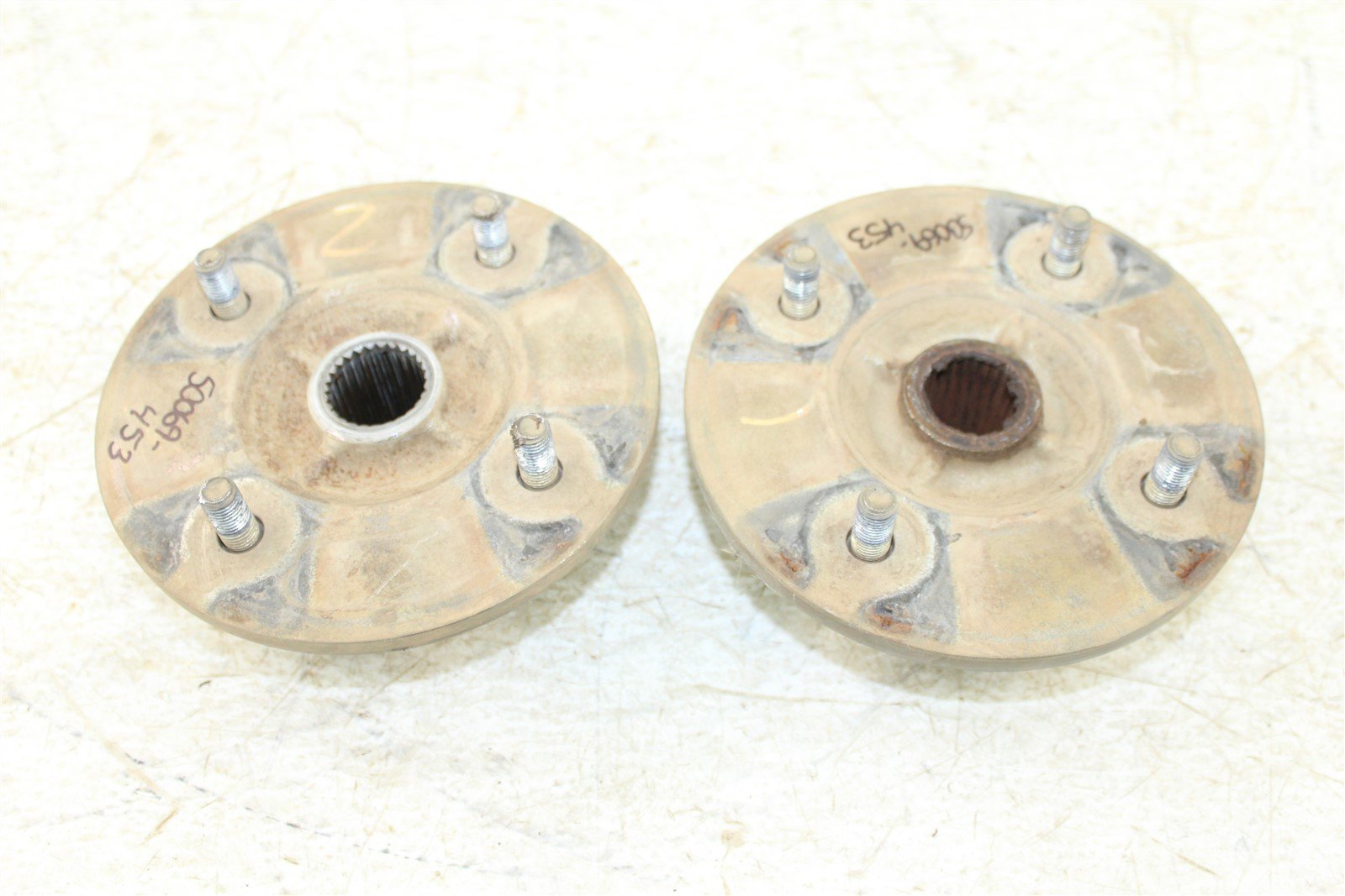 2009 Yamaha Grizzly 450 4x4 Rear Hubs Wheel Mounts