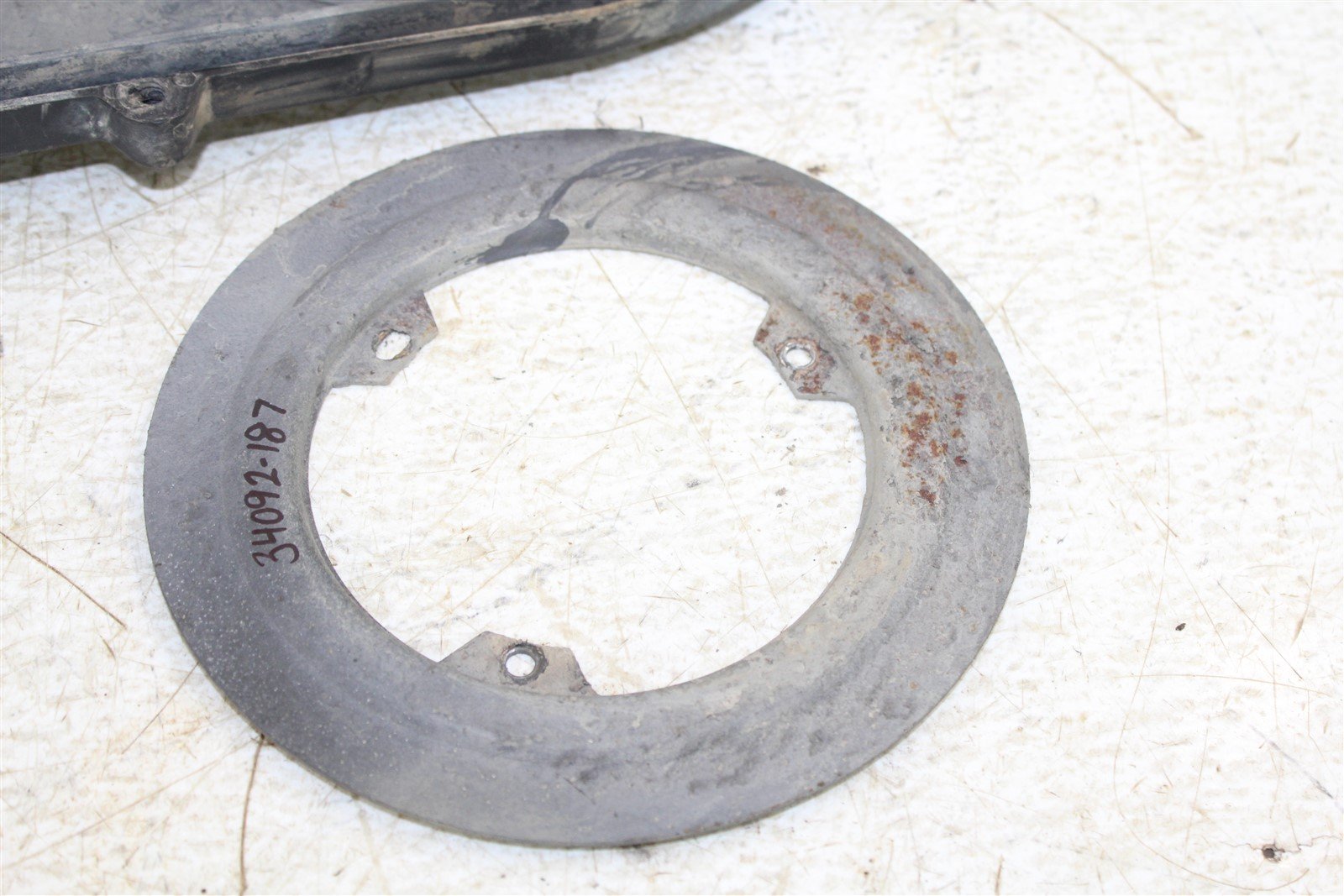 2005 Polaris Scrambler 500 Clutch Housing Cover Backing Plate