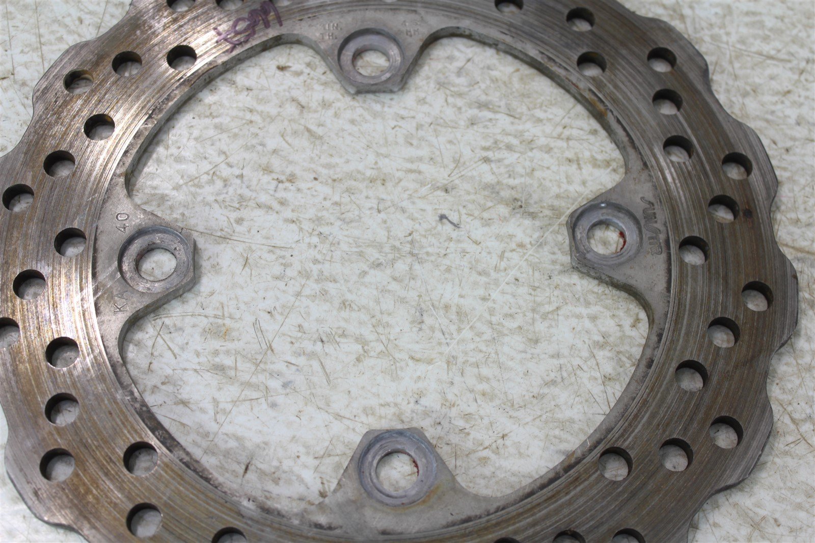 2007 Kawasaki Ninja 650R Rear Brake Rotor Disc