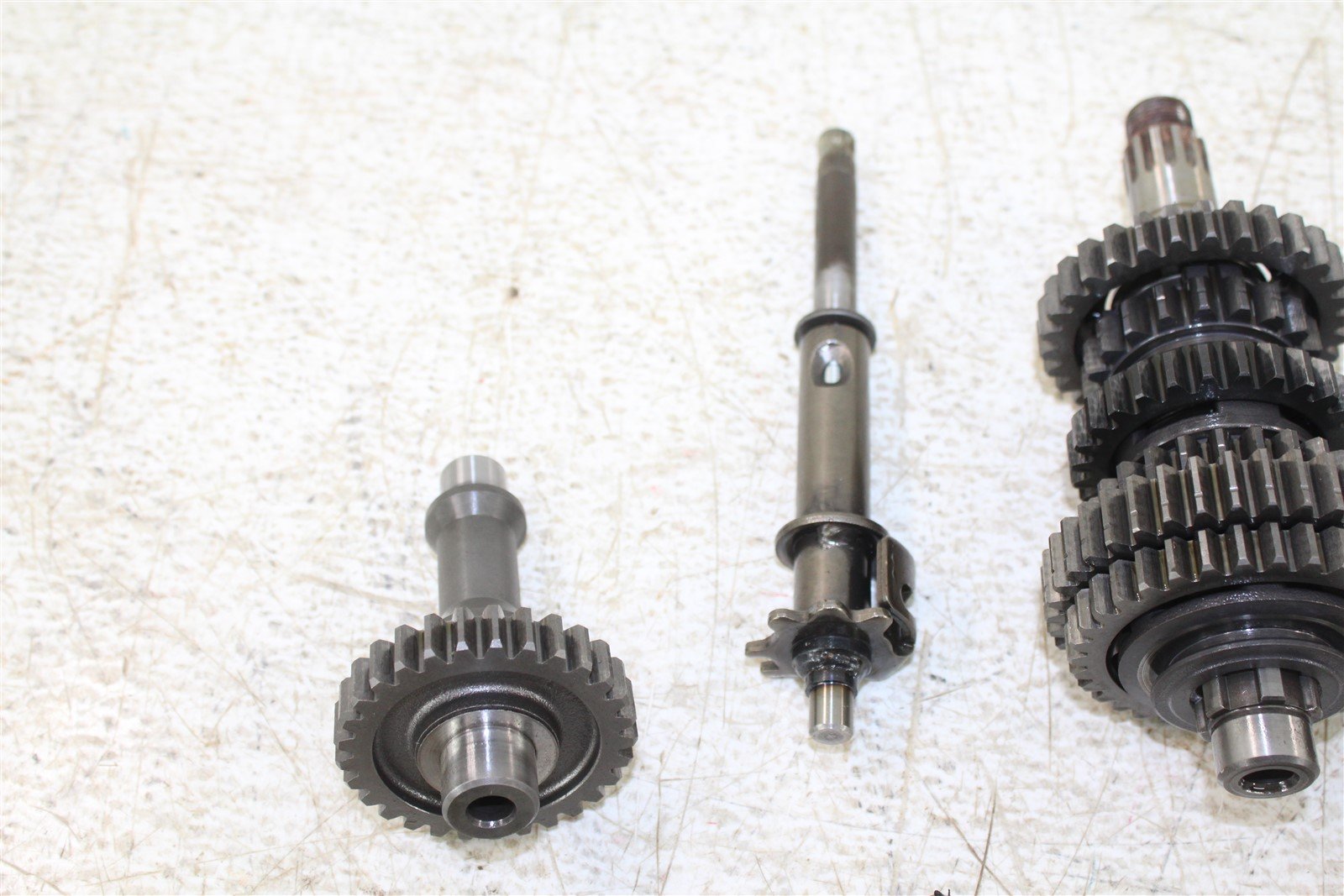 2001 Suzuki Quad Runner LT160 Transmission Gears Shift Shaft Forks Drum Oil Pump