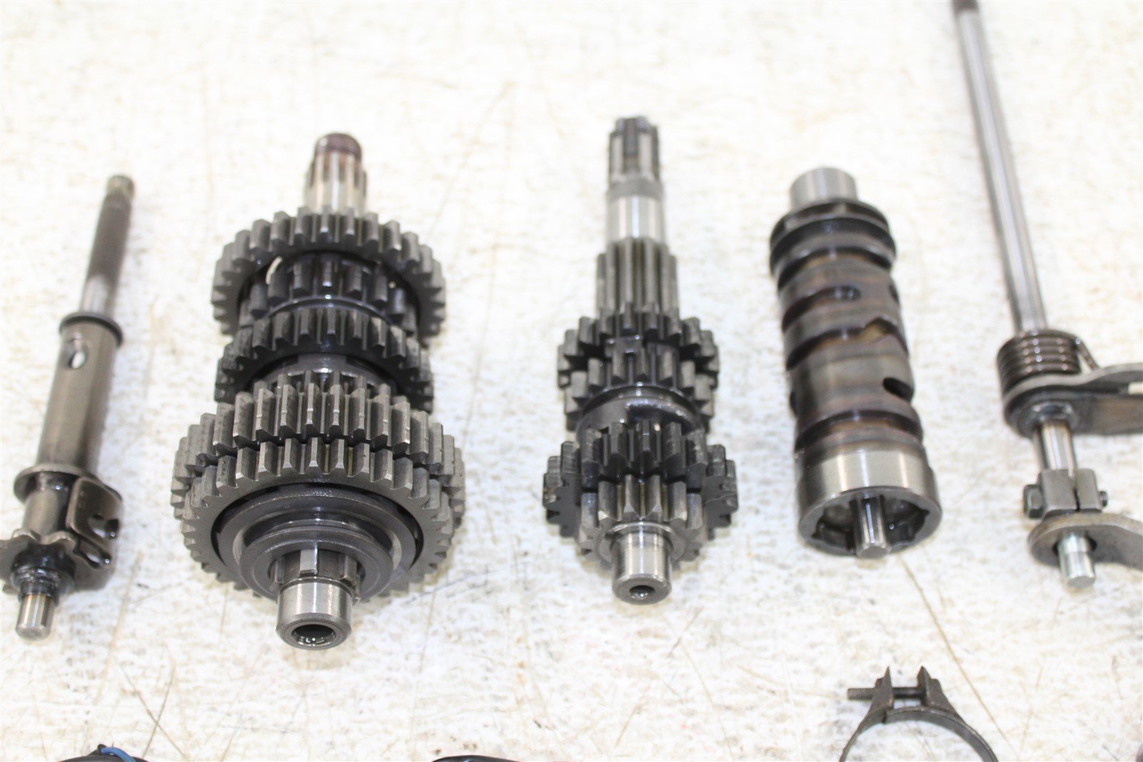 2001 Suzuki Quad Runner LT160 Transmission Gears Shift Shaft Forks Drum Oil Pump