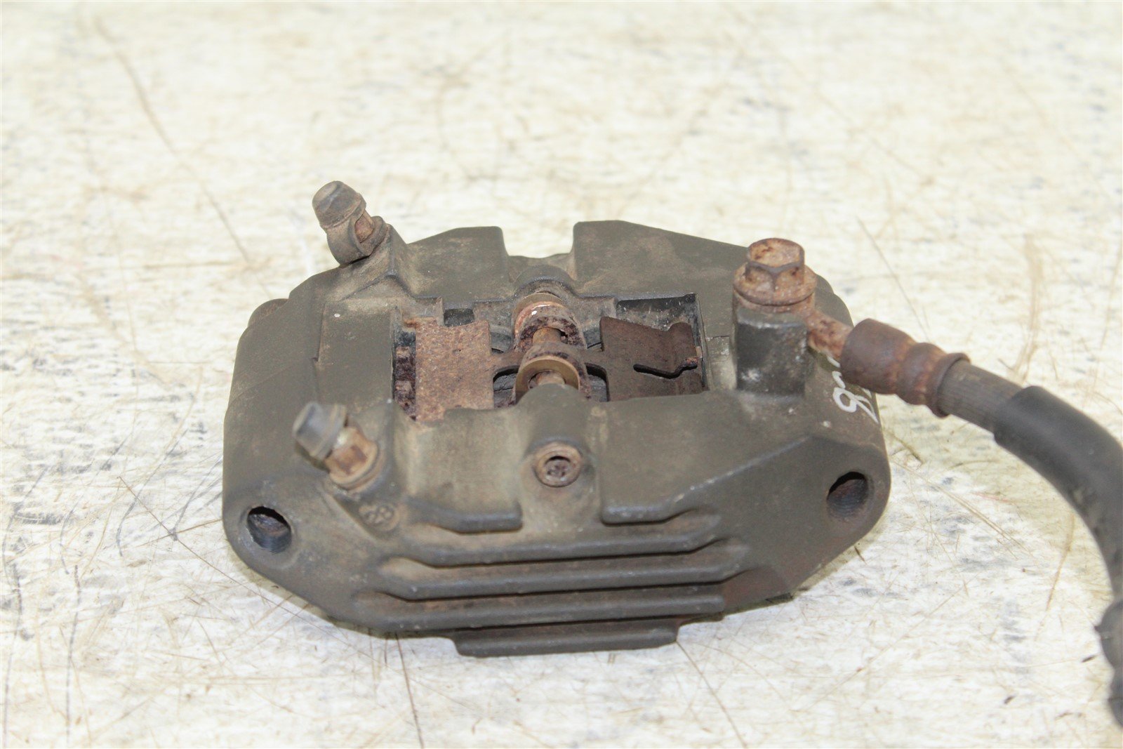 2002 Yamaha Grizzly 660 4x4 Rear Brake Caliper w/ Line
