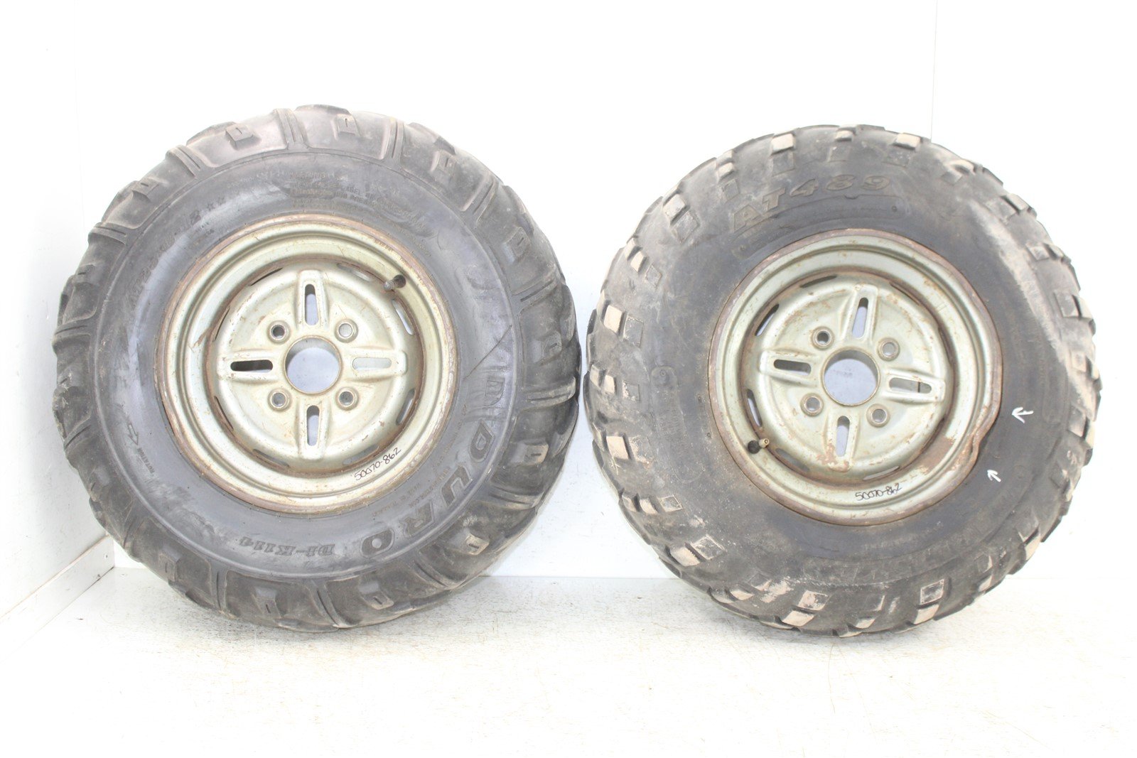1998 Yamaha Grizzly 600 Front Wheel Set Rims