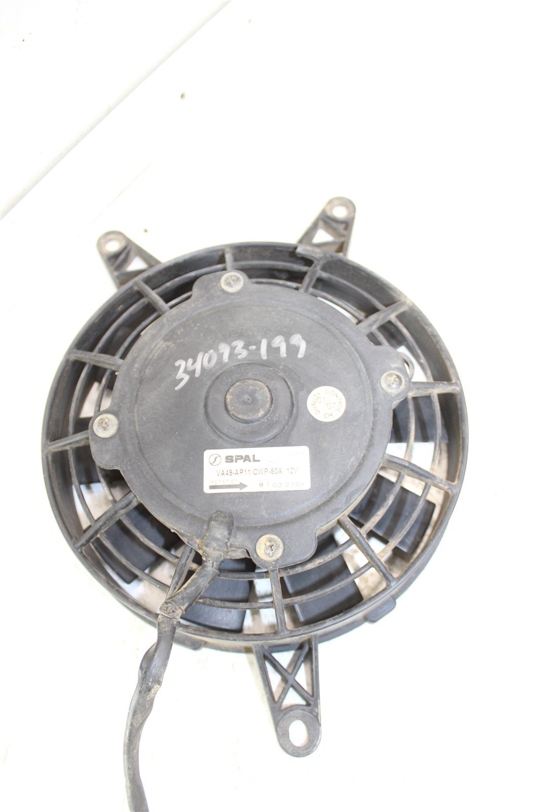 2008 Polaris Outlaw 525 IRS Radiator Cooling Fan