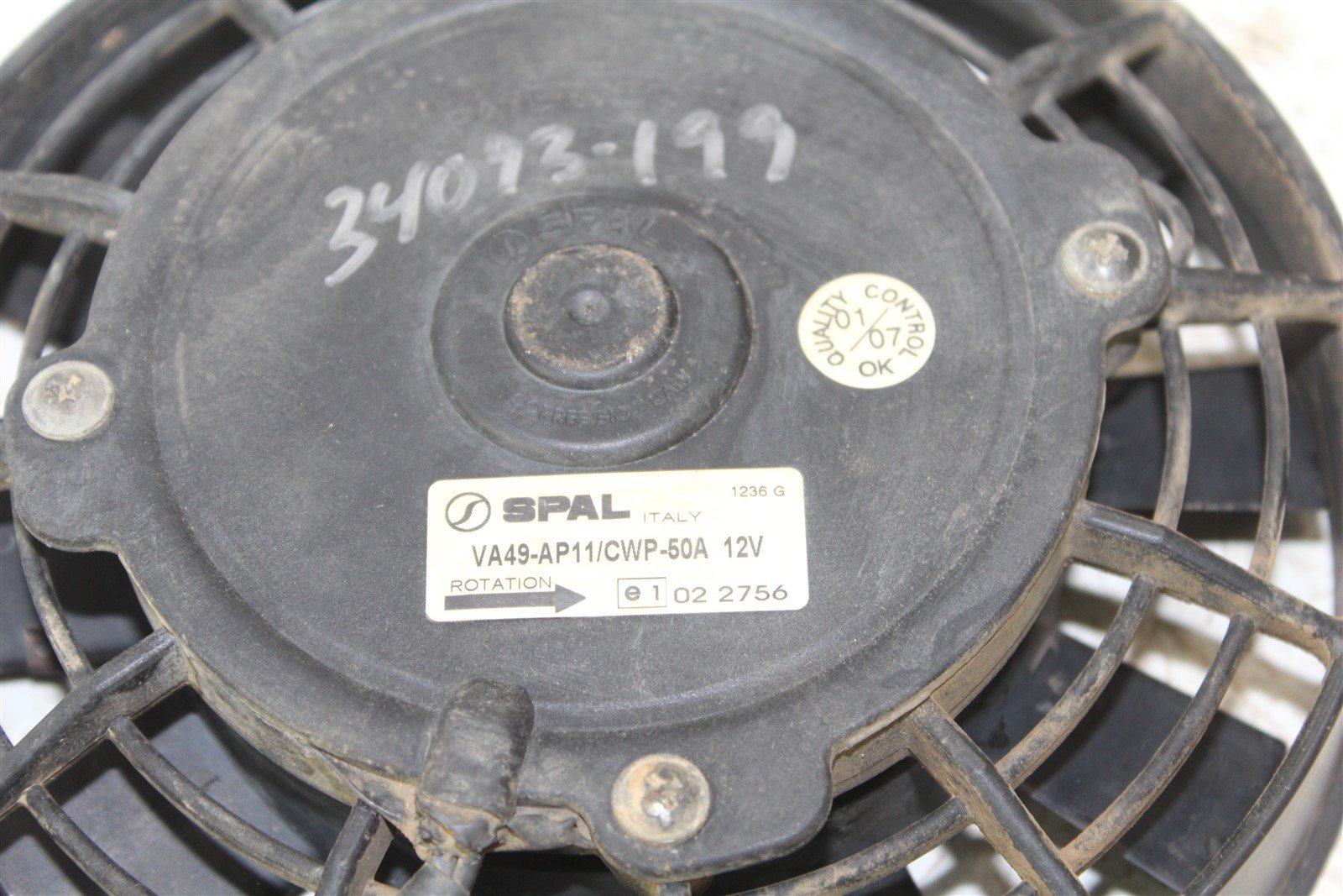 2008 Polaris Outlaw 525 IRS Radiator Cooling Fan