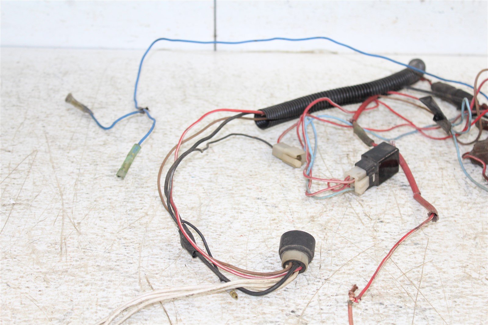 1986 Yamaha Moto 4 225 Wire Wiring Harness Loom w/ CDI Box ECU