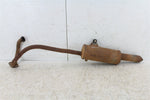 1986 Suzuki LT 185 Quad Runner Exhaust Head Pipe Silencer Muffler