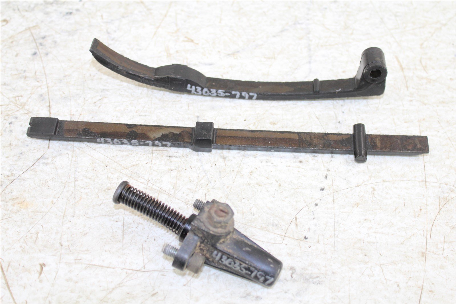 1988 Suzuki Quadsport LT 230S Timing Chain Guide Slides w/ Camshaft Tensioner